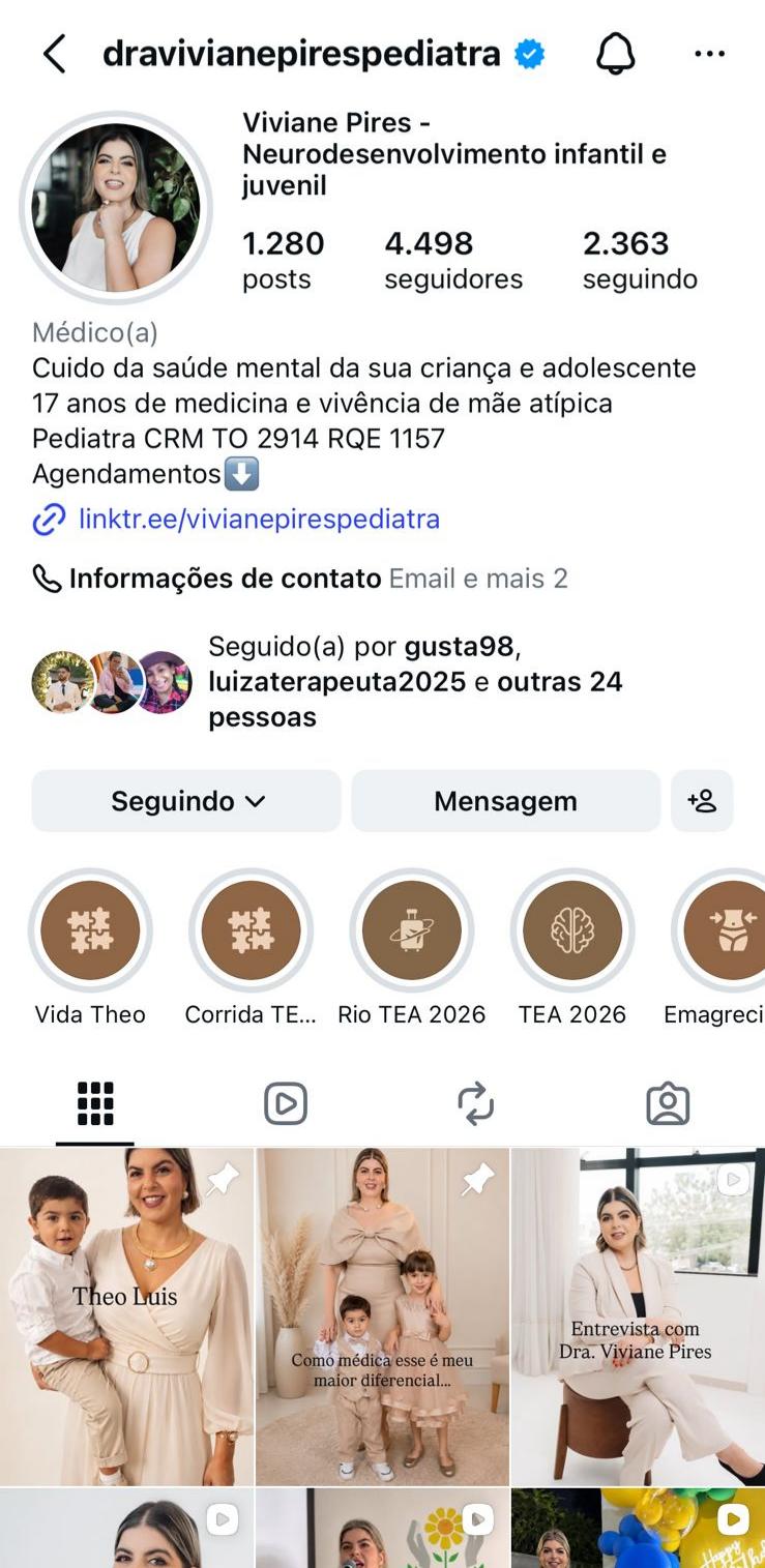Instagram Dra. Viviane